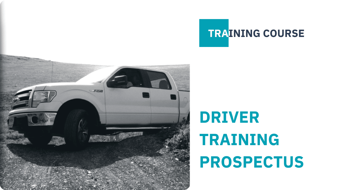 Driver Training Prospectus Driver Training Prospectus