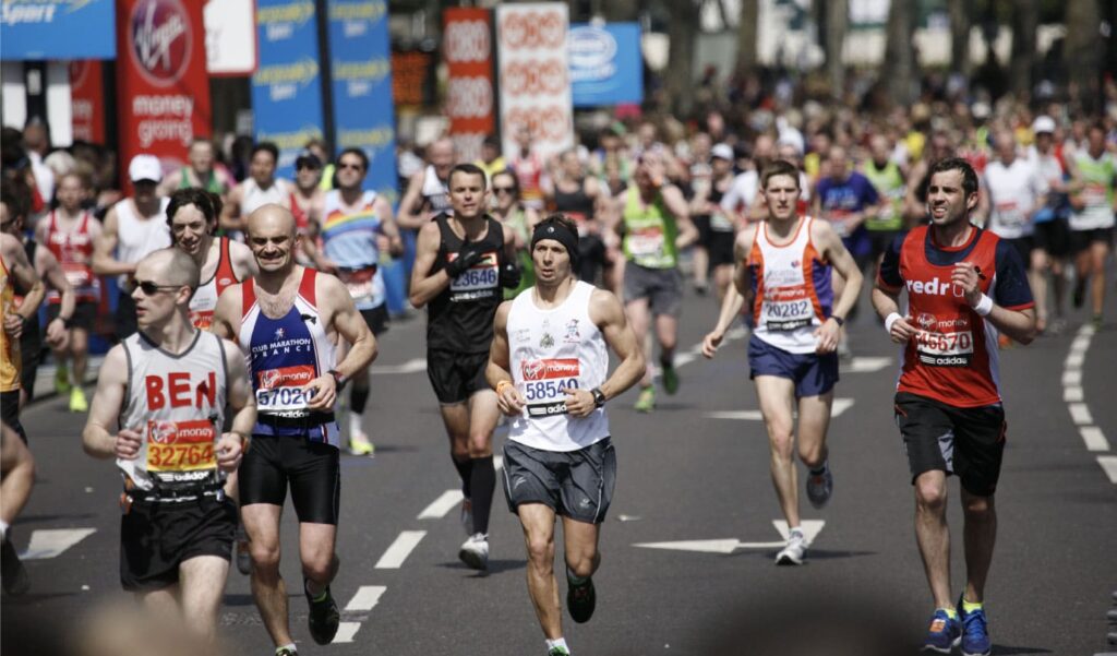 Marathon runners