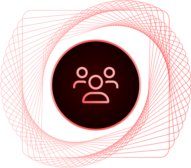 Icon of a team