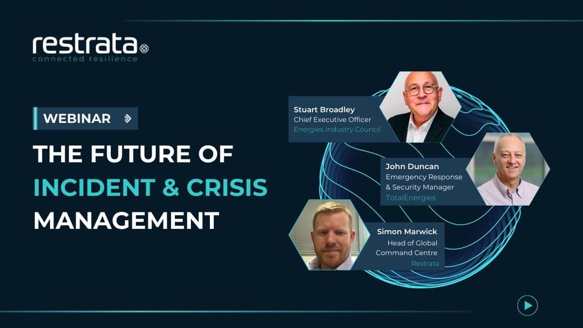 restrata webinar the future of incident and crisis management